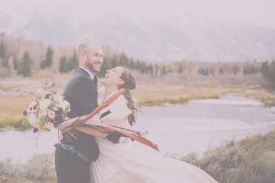 tanya & richie's jackson hole wedding, plus their wedding vendor advice