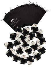 20 Pairs of Gold Rescue Flats (BLACK Display Box)